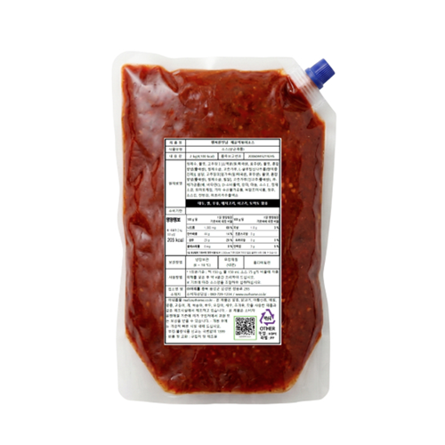 아워홈_매운떡볶이소스 행복한맛남_(2kg)